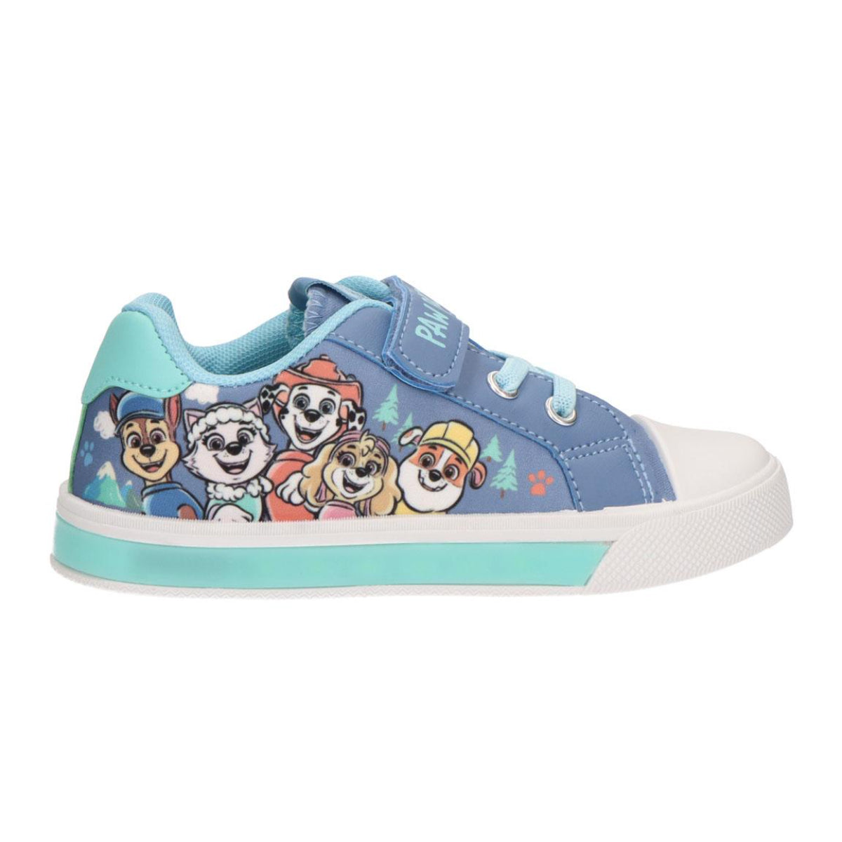 Paw Patrol Kinder Unisex Schuhe mit Lichteffekt und Klettverschluss