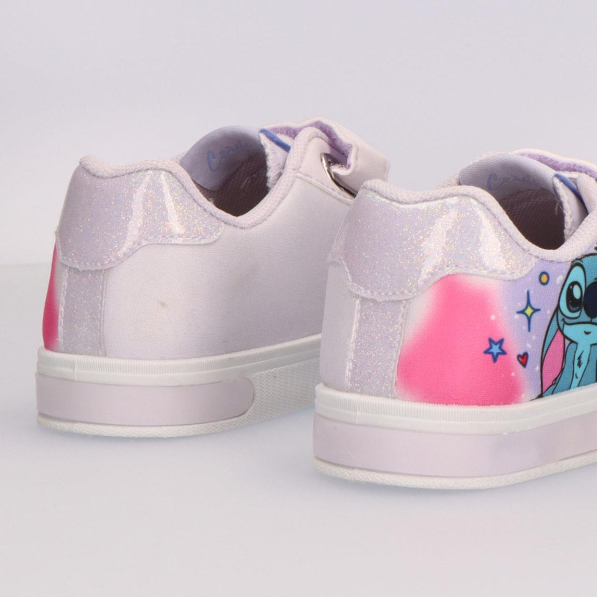 Disney Stitch Kinder Sneakers mit Licht Freizeitschuhe für Schule Spielplatz und Freizeit