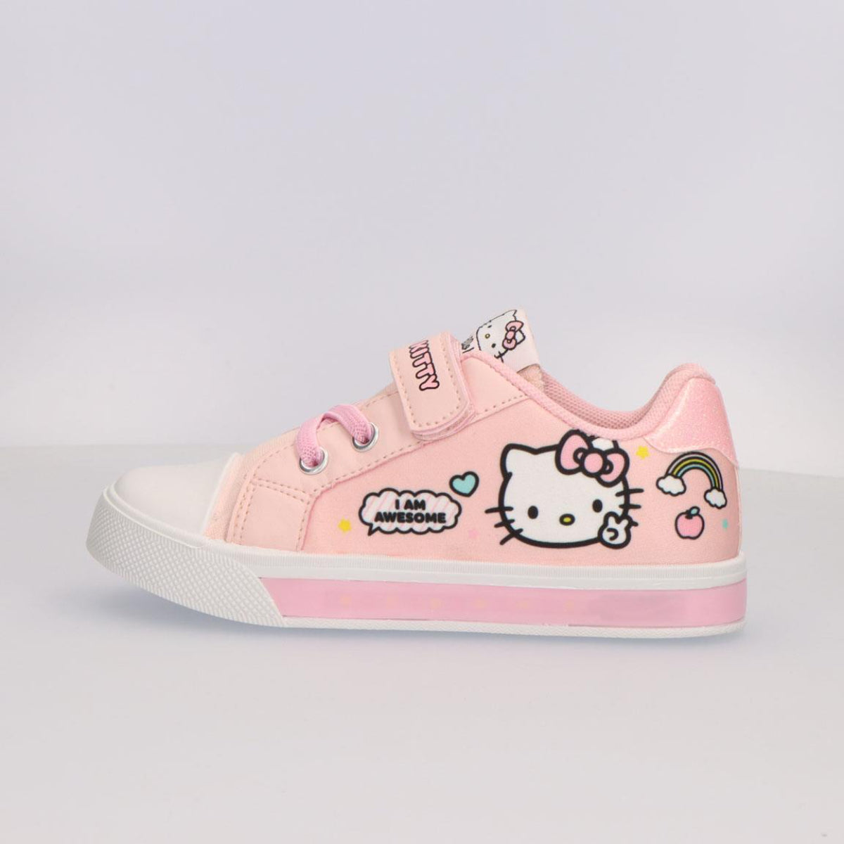 Hello Kitty Kinder Sneaker mit Lichteffekt für Alltag und Schule