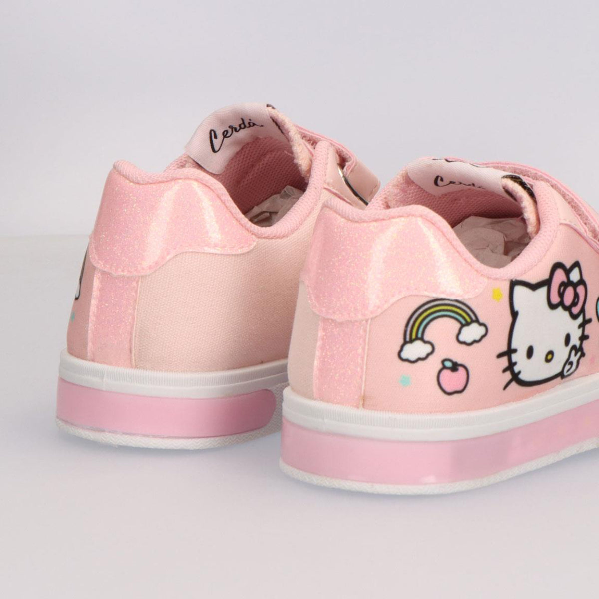 Hello Kitty Kinder Sneaker mit Lichteffekt für Alltag und Schule