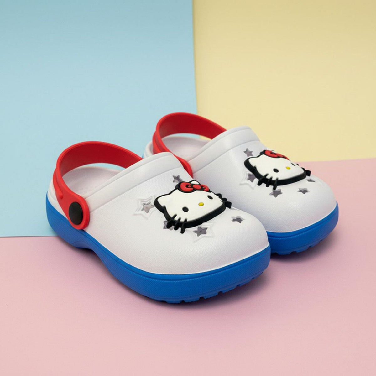 Hello Kitty Premium Clogs Mädchen Freizeitschuhe für Sommer und Urlaub