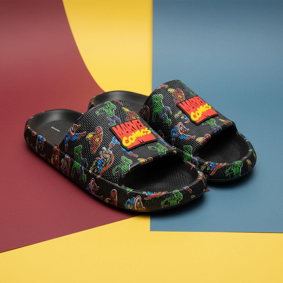 Marvel Pool Sandalen für Erwachsene Freizeit Urlaub und Strand