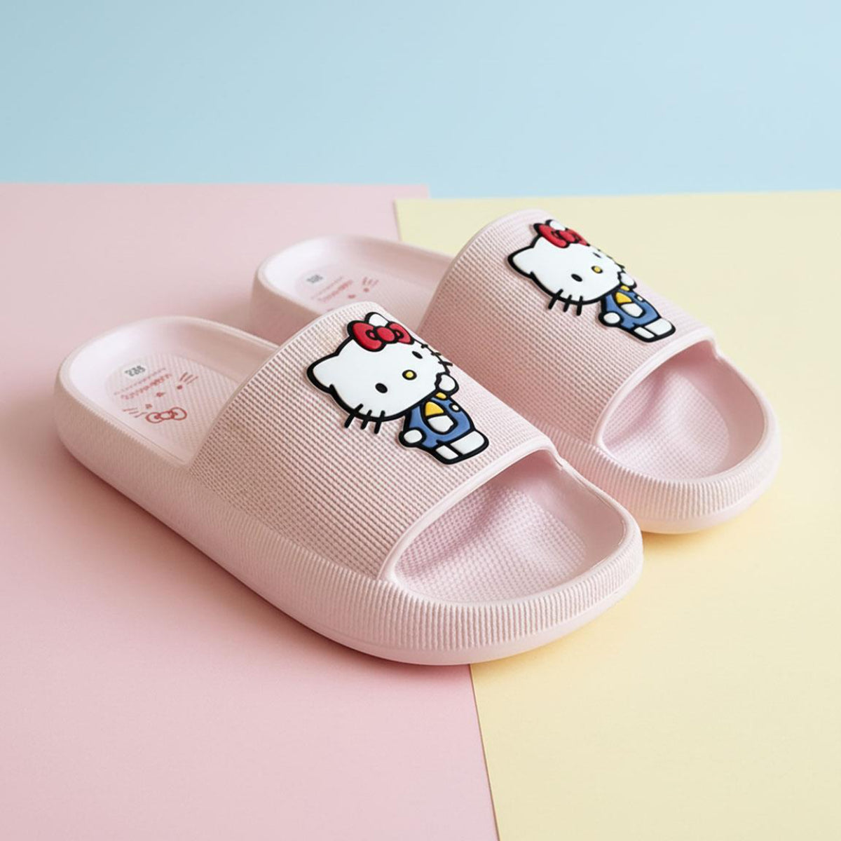 Hello Kitty Sommerschuhe Damen Flip Flops für Ferien Strand und Garten