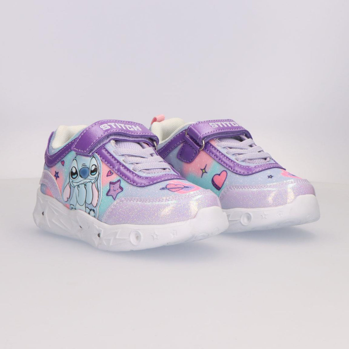 Disney Stitch Kinder Sportschuhe mit Lichteffekt leichte Schuhe