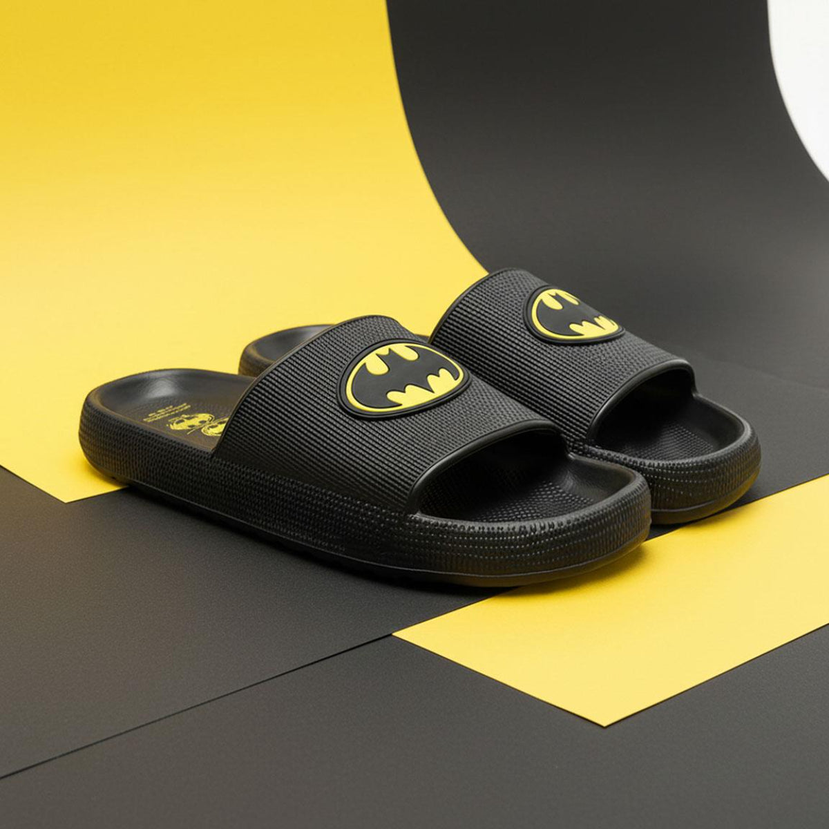 Batman Sommerschuhe Herren Flip Flops für Ferien Strand und Garten