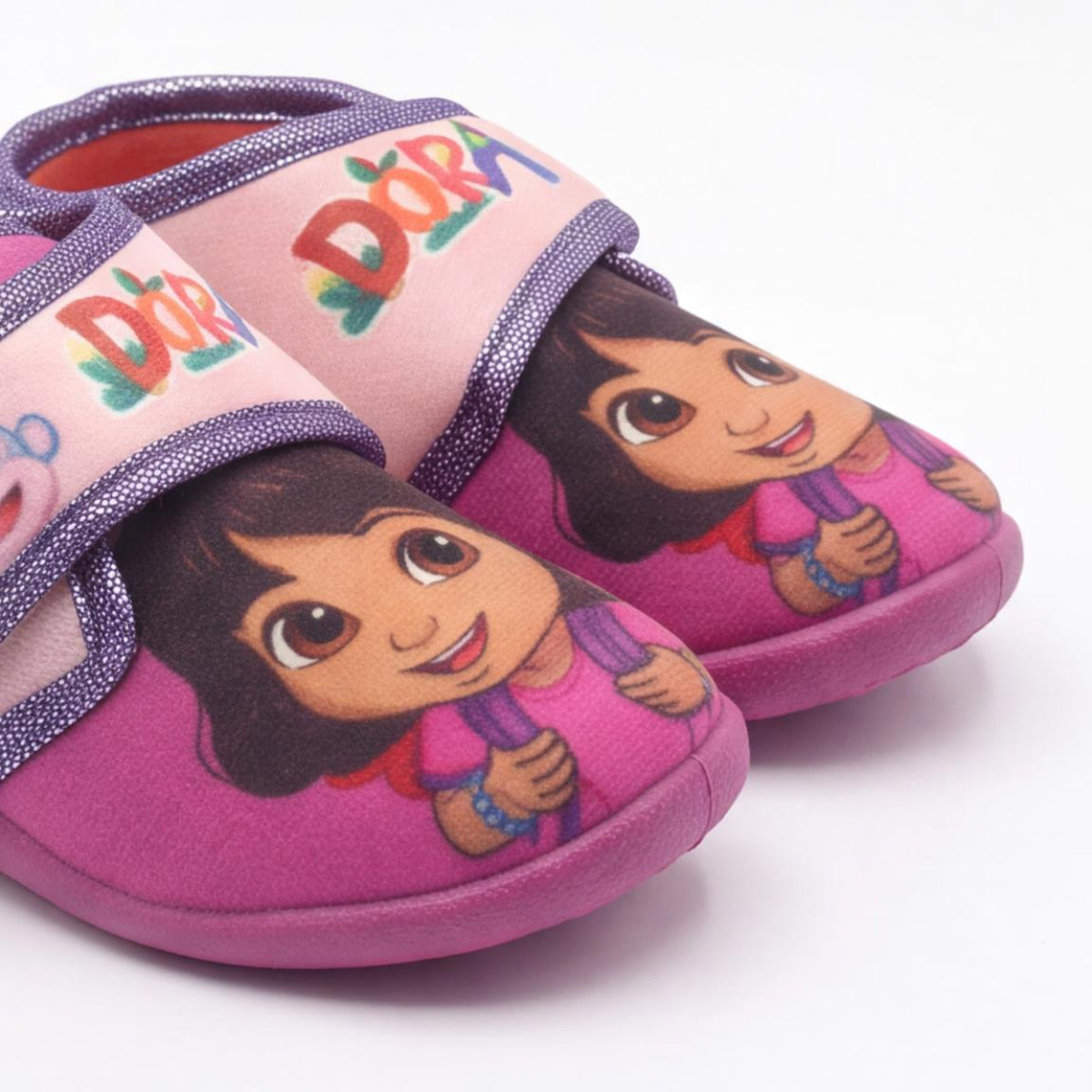 Dora Kinder Hausschuhe Pantoffeln für Kinderzimmer und Zuhause