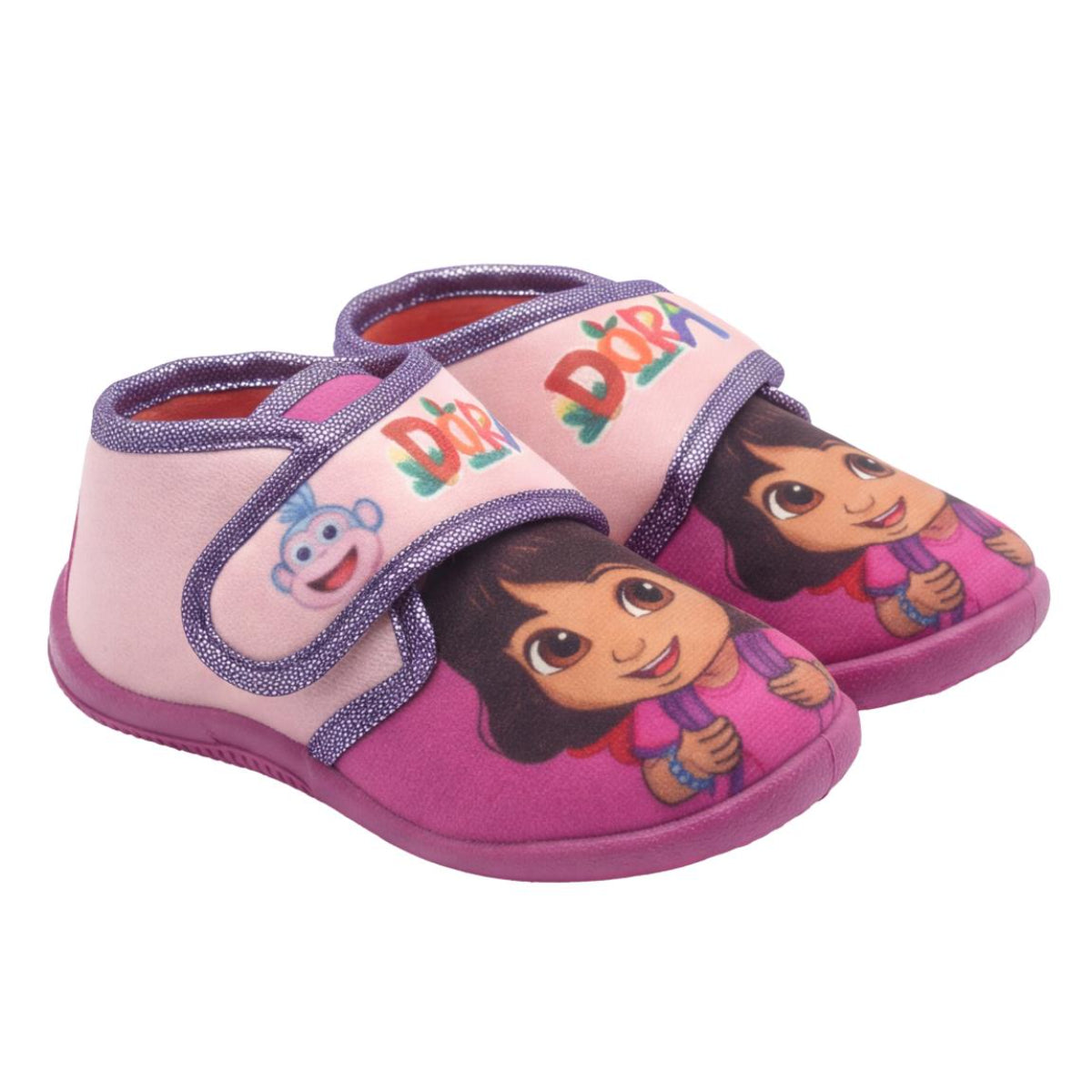 Dora Kinder Hausschuhe Pantoffeln für Kinderzimmer und Zuhause