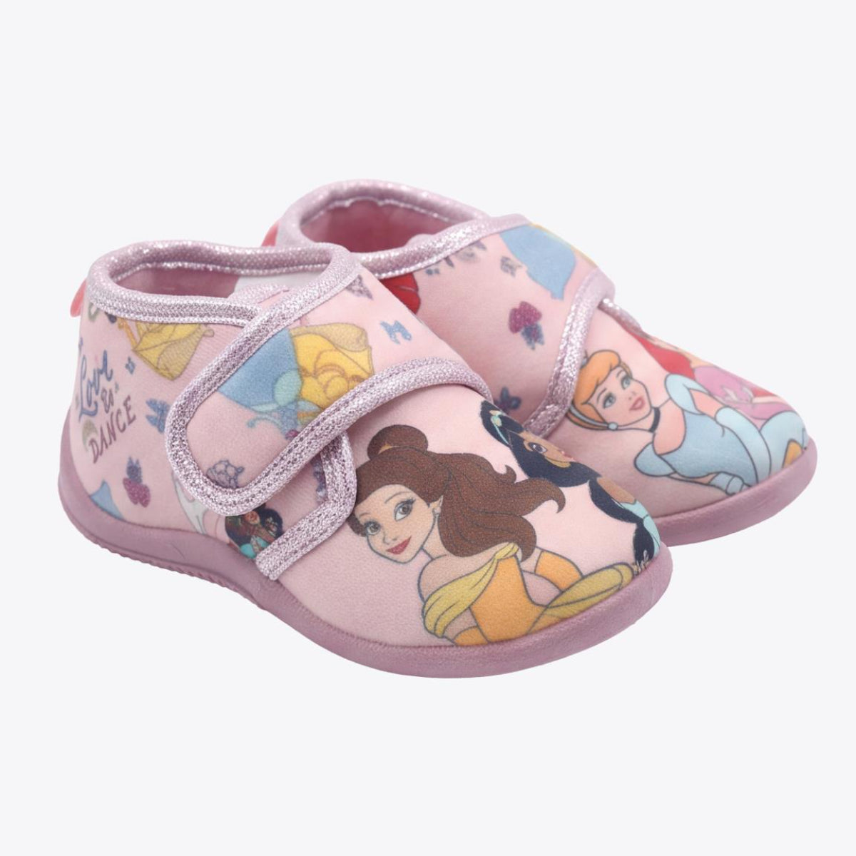 Disney Princess Kinder Hausschuhe halbhoch für Alltag und Freizeit zu Hause