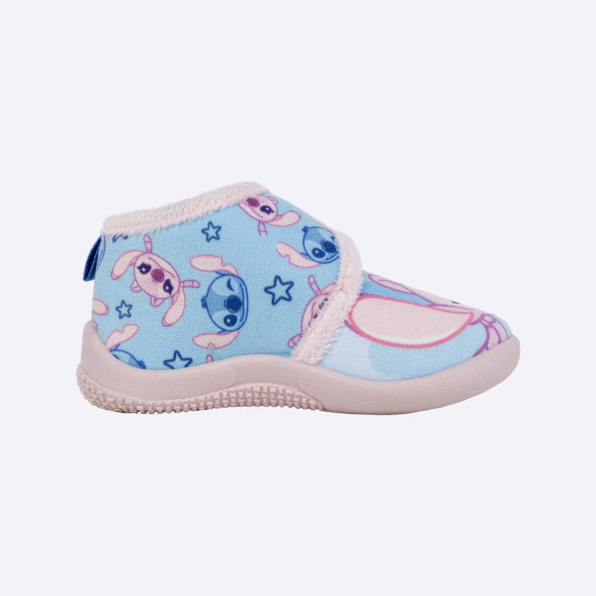 Disney Stitch Hausschuhe Kinder halbhoch für Haus Wohnung Ferien und Alltag
