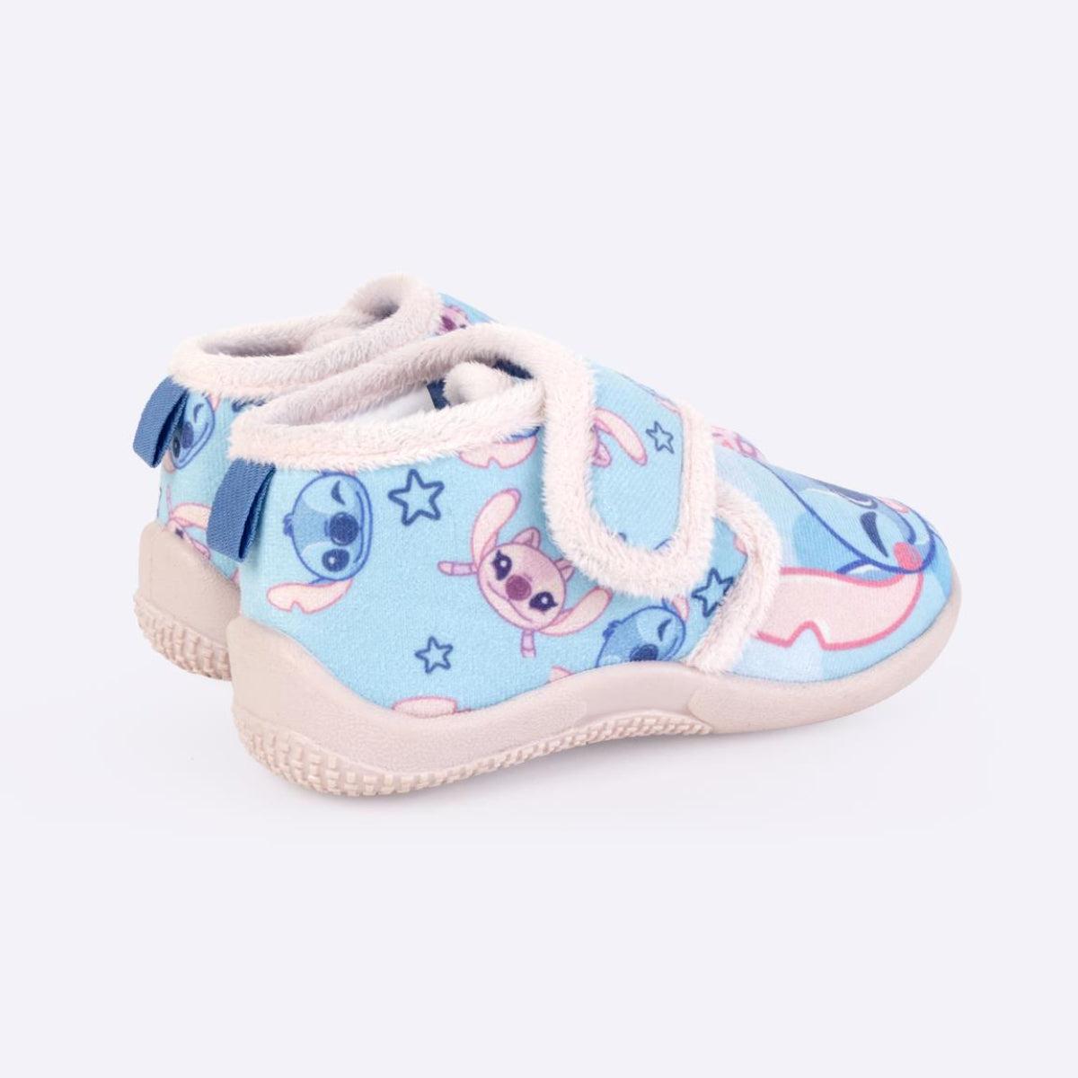 Disney Stitch Hausschuhe Kinder halbhoch für Haus Wohnung Ferien und Alltag