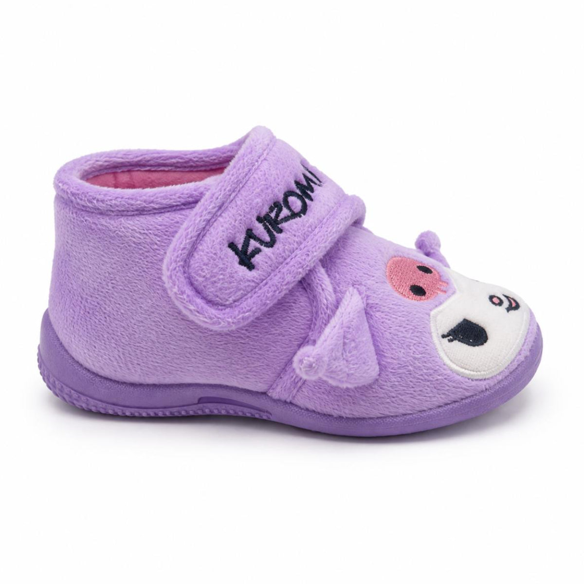 Hello Kitty Kuromi Kinder Hausschuhe halbhoch mit Applikationen für Zuhause Freizeit und Alltag
