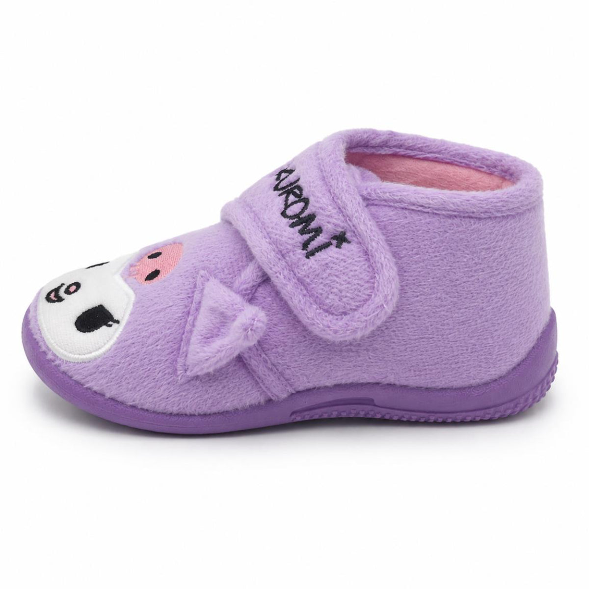 Hello Kitty Kuromi Kinder Hausschuhe halbhoch mit Applikationen für Zuhause Freizeit und Alltag