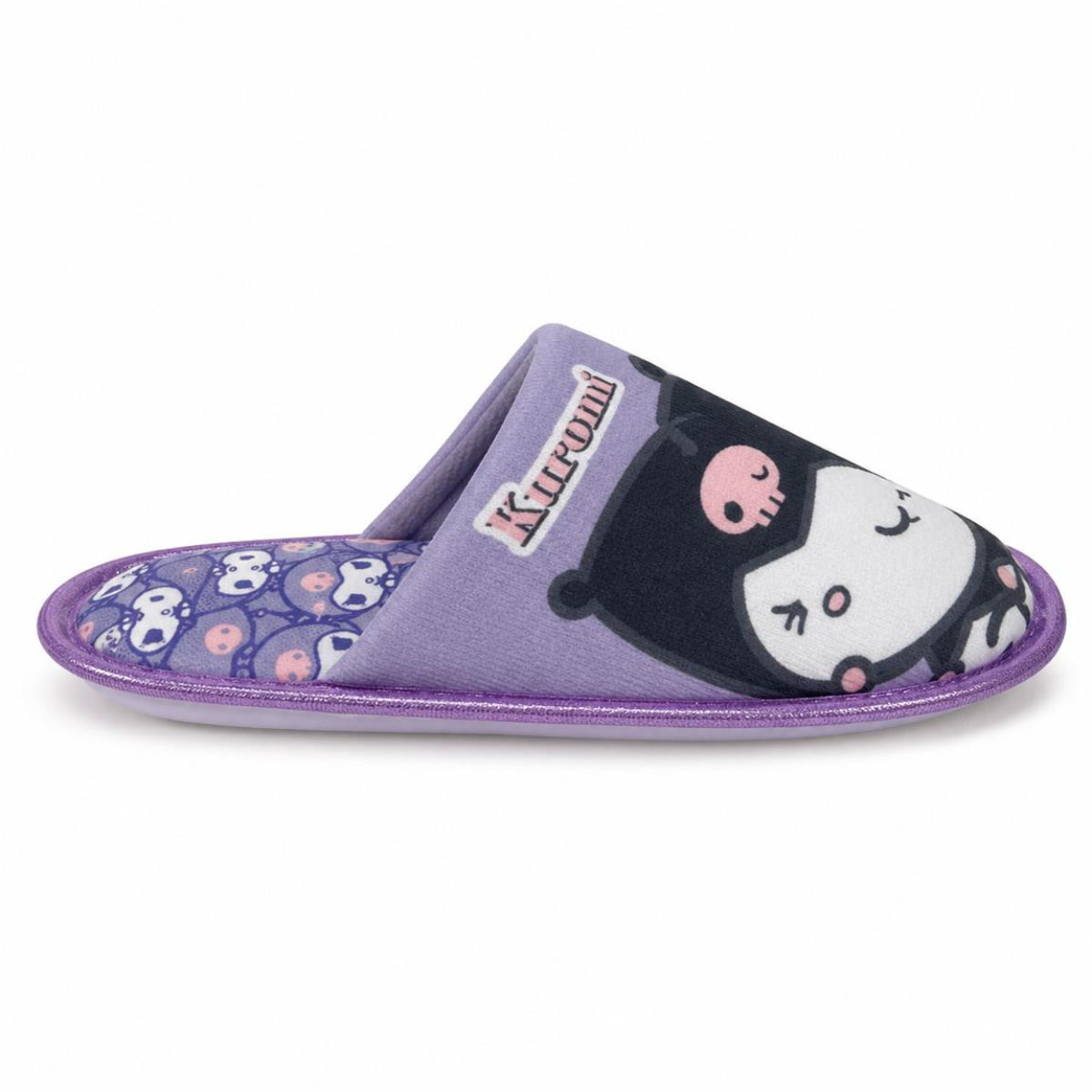 Sanrio Kuromi Kinder Pantoffeln offen für Zuhause Freizeit und Reisen