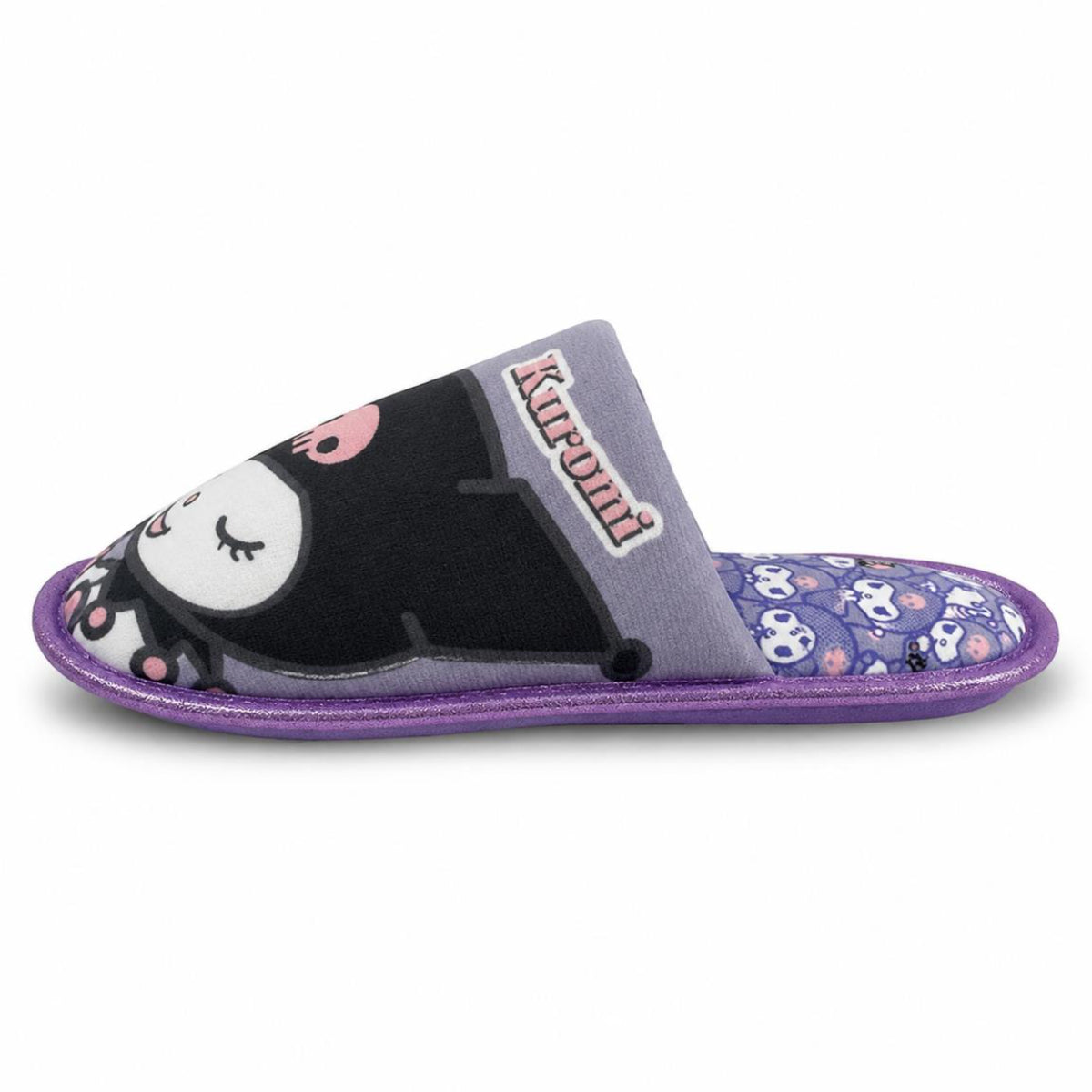 Sanrio Kuromi Kinder Pantoffeln offen für Zuhause Freizeit und Reisen
