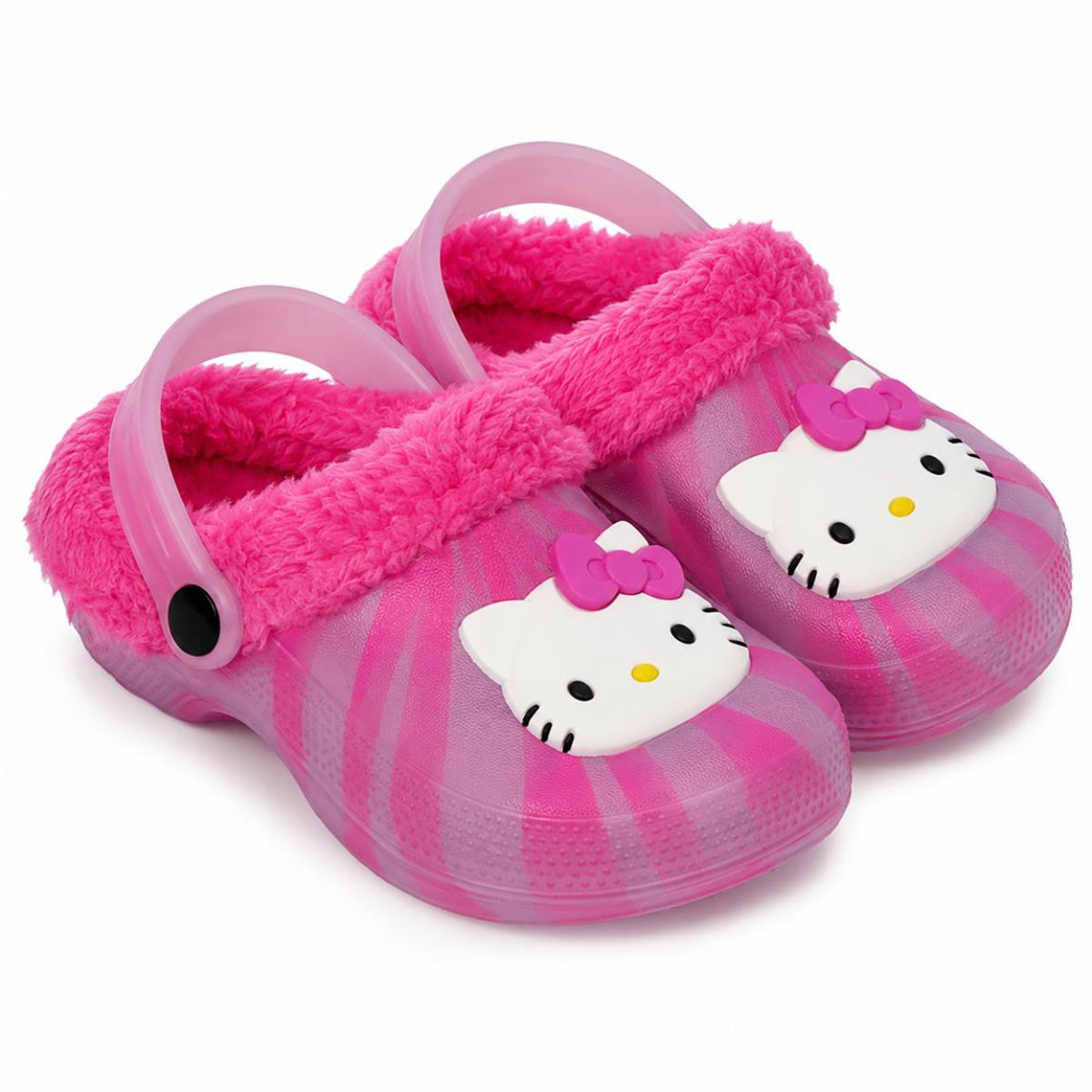 Hello Kitty Kinder Hausschuhe Clog für Zuhause Freizeit und gemütliche Stunden