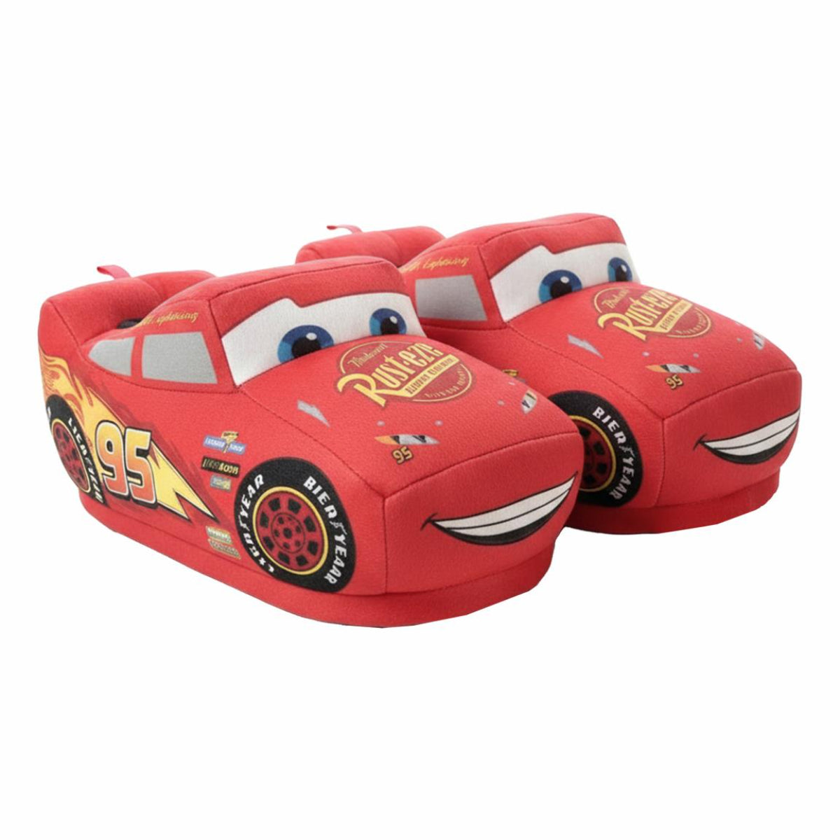 Cars Hausschuhe Kinder mit dekorativen 3D Applikationen für Jungen und Alltag