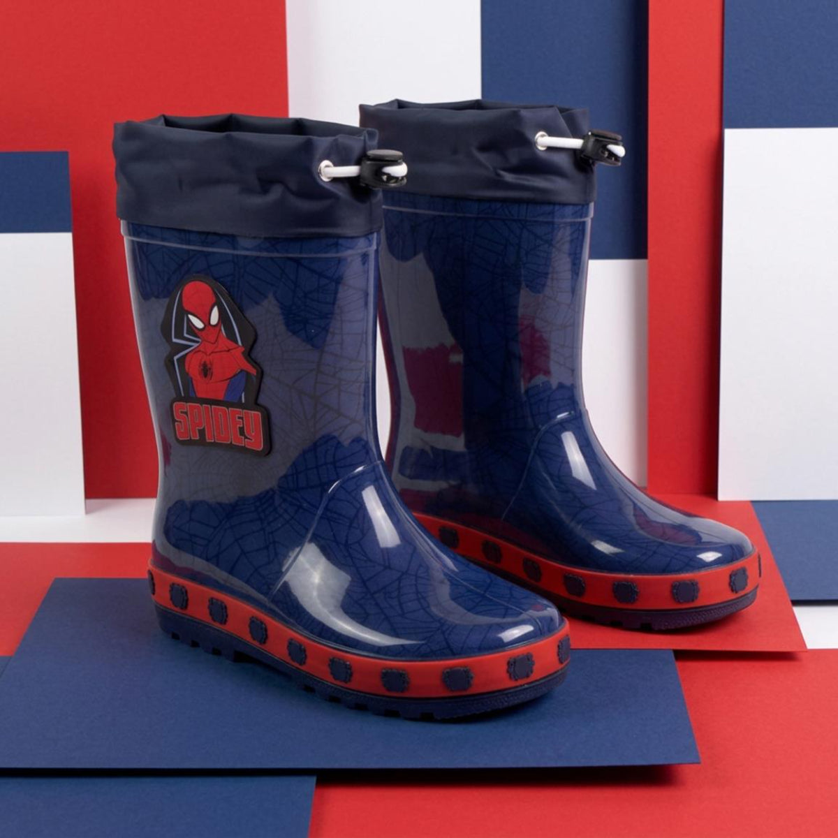 Marvel Spiderman Gummistiefel Kinder für Regen Spaziergänge Schule und draußen