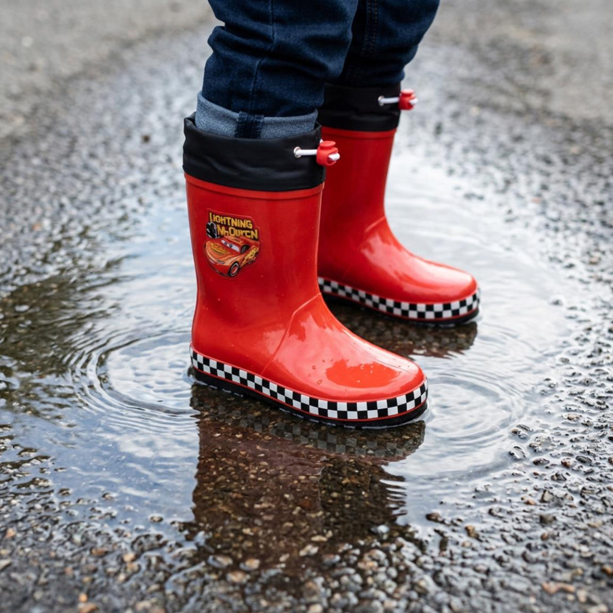 Disney Cars Gummistiefel Kinder für Regen Spaziergänge Kindergarten Schule