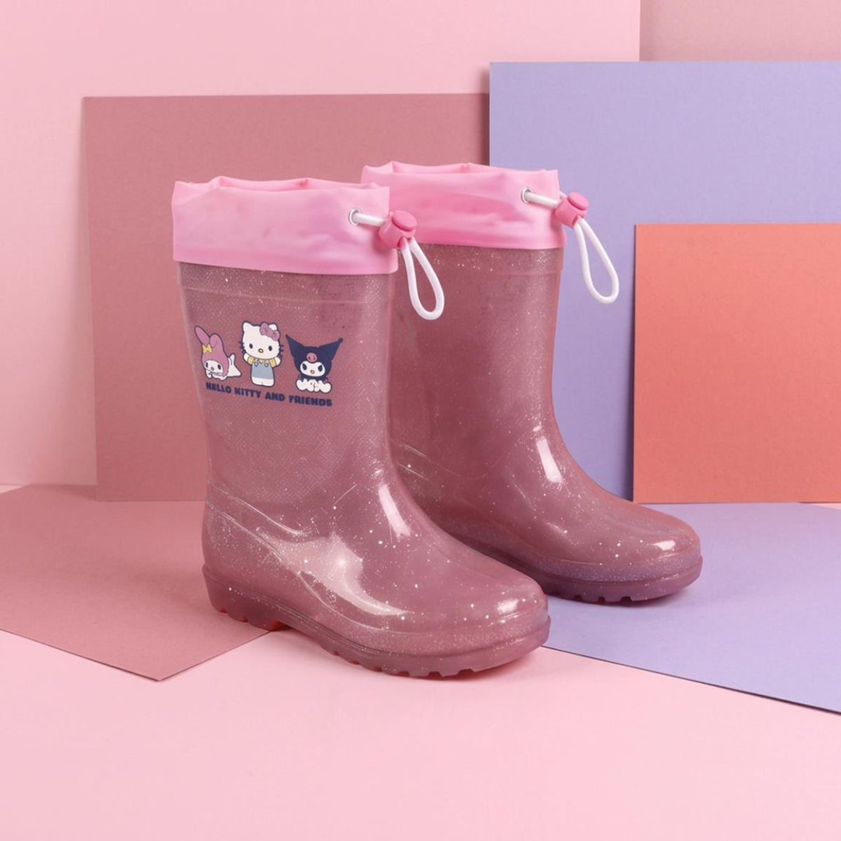 Hello Kitty Gummistiefel Kinder für Regen Spaziergänge Schule und draußen