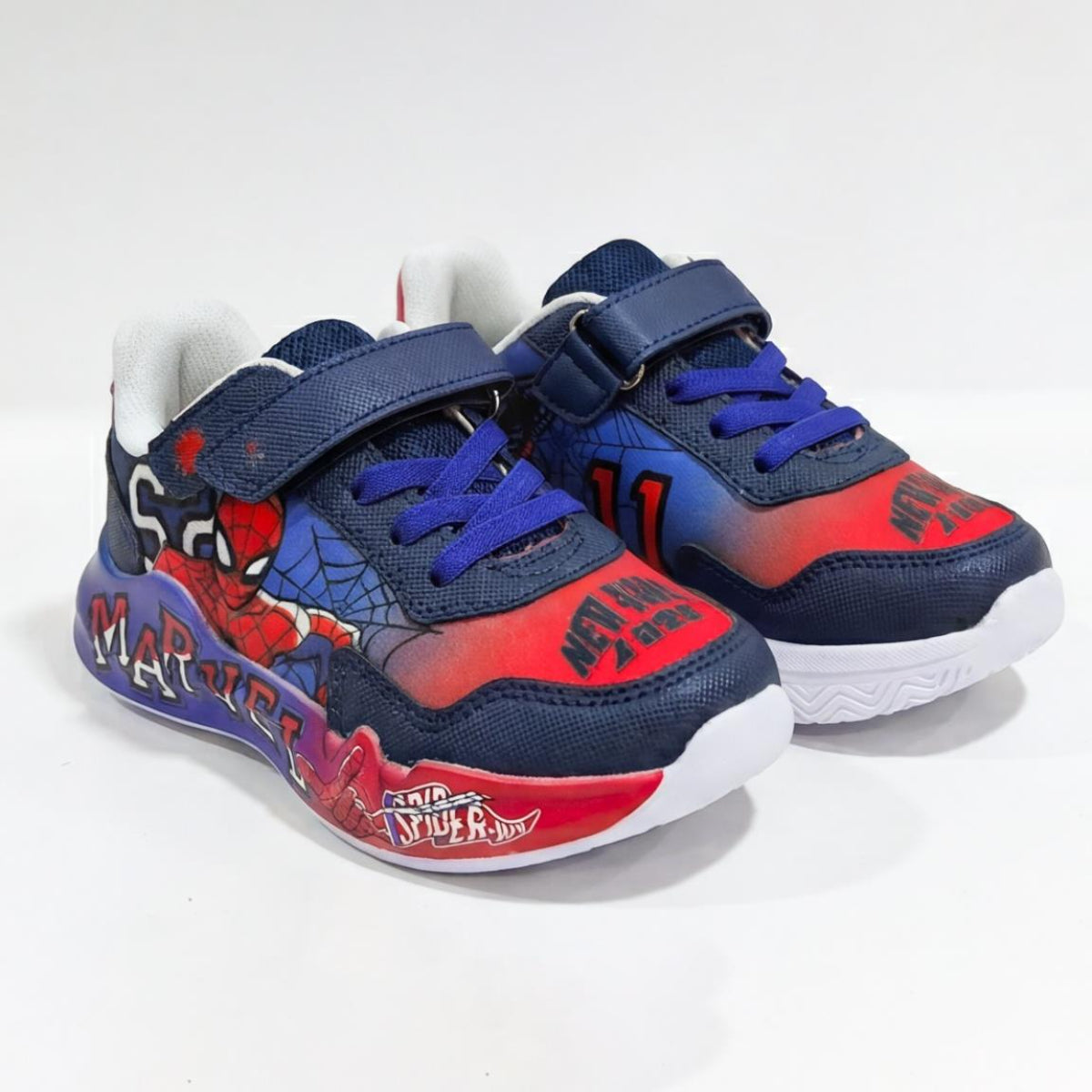 Marvel Spider-Man Sneaker Kinder Schuhe für Schule Freizeit und Alltag
