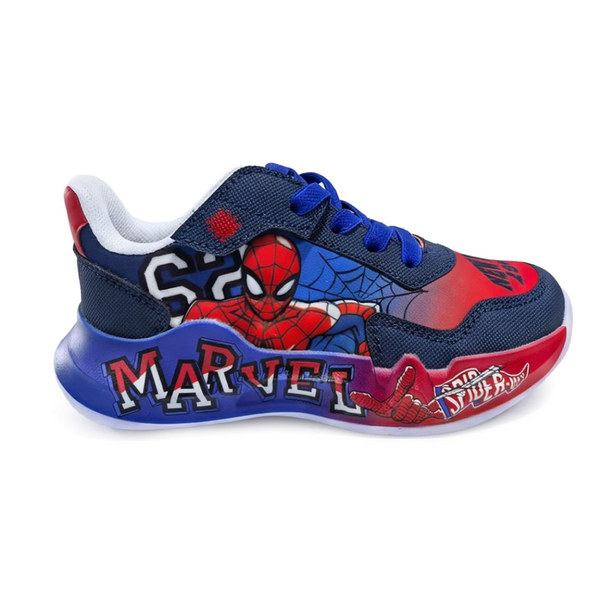 Marvel Spider-Man Sneaker Kinder Schuhe für Schule Freizeit und Alltag