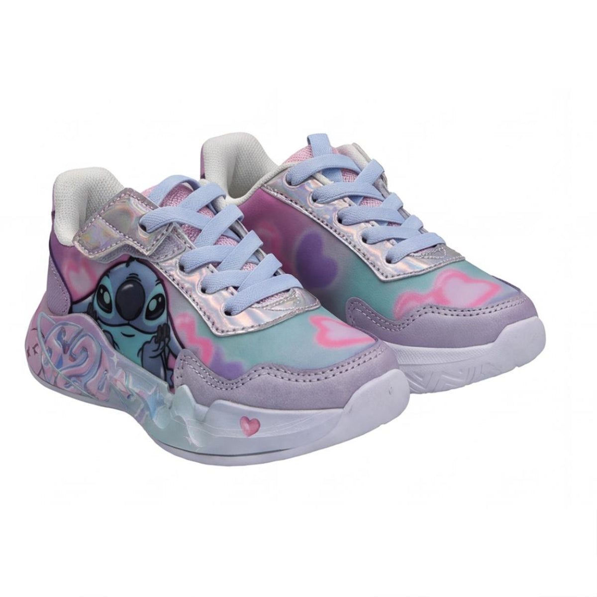 Disney Stitch Kinder Sneaker Sportschuhe Freizeitschuhe mit Fan Design