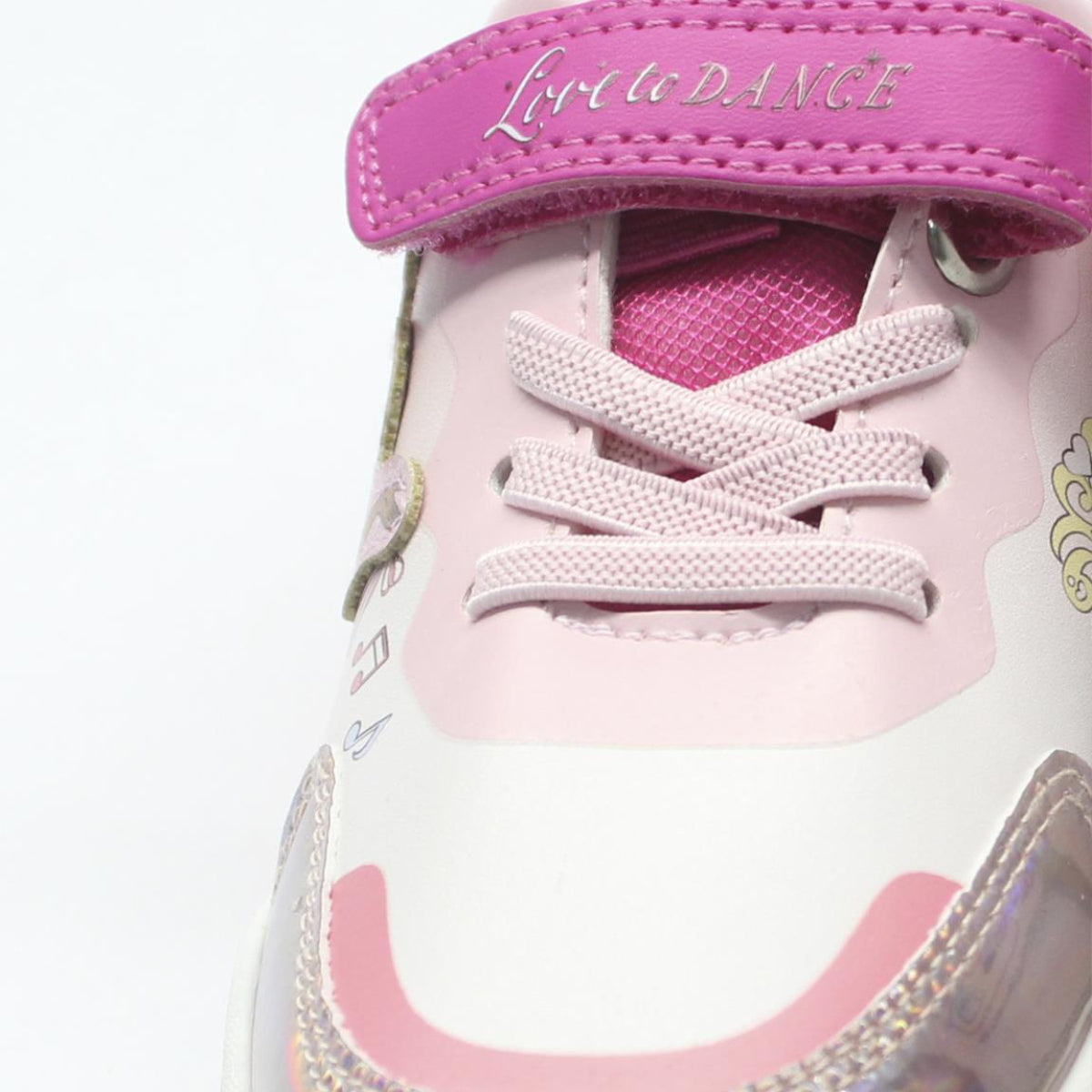 Disney Princess Kinder Sneaker mit Licht Sportliche Schuhe für Schule Freizeit und Alltag