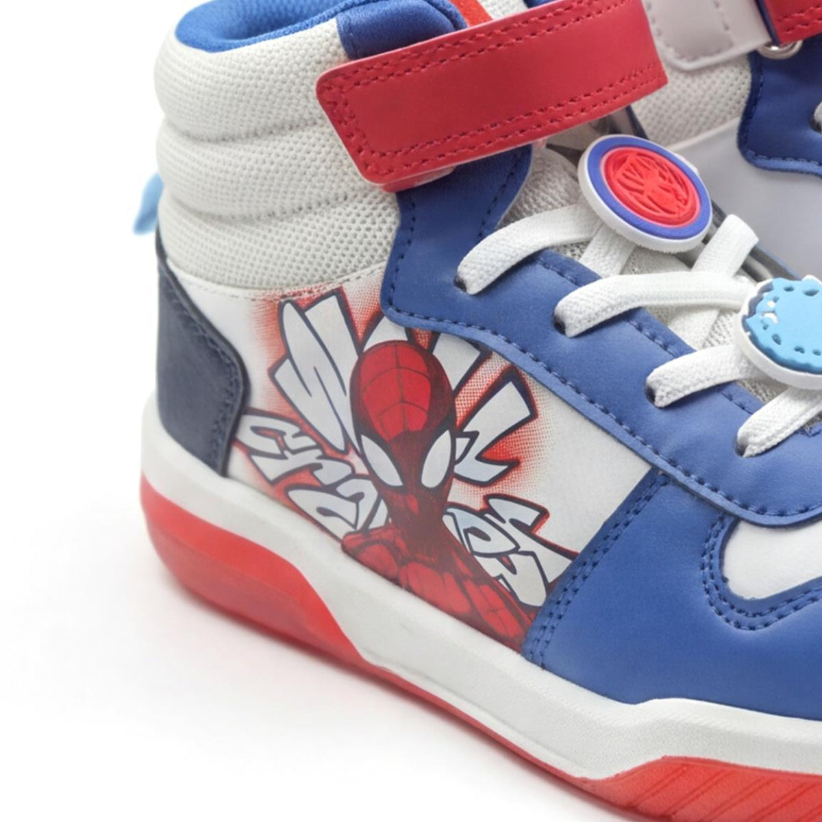 Marvel Spiderman Basketball Kinder Sneaker mit Licht Sportliche Schuhe für Schule Freizeit und Alltag