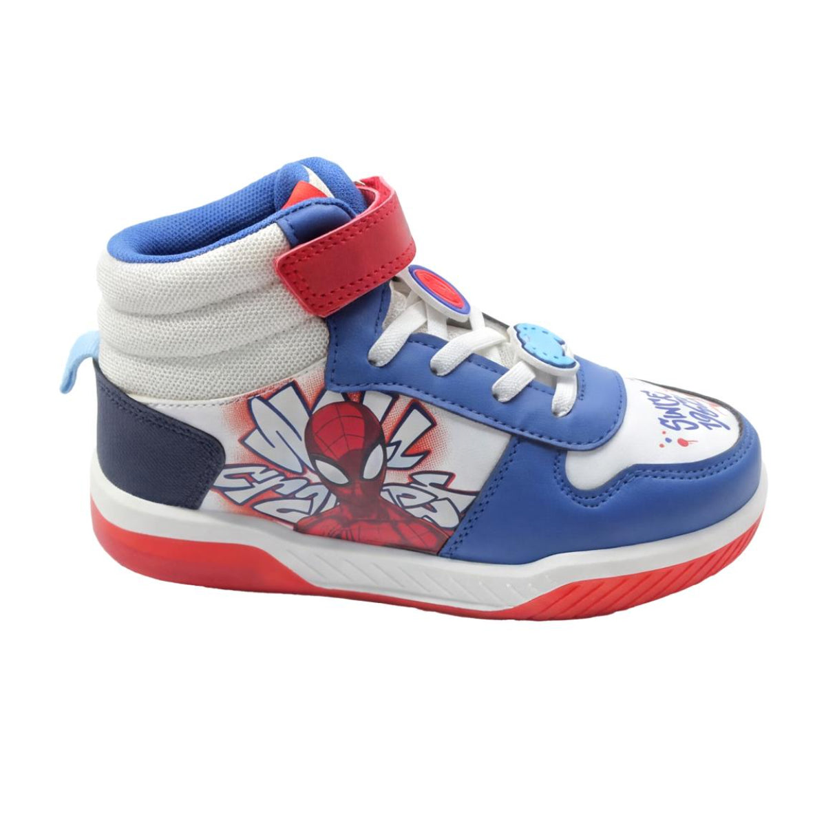 Marvel Spiderman Basketball Kinder Sneaker mit Licht Sportliche Schuhe für Schule Freizeit und Alltag