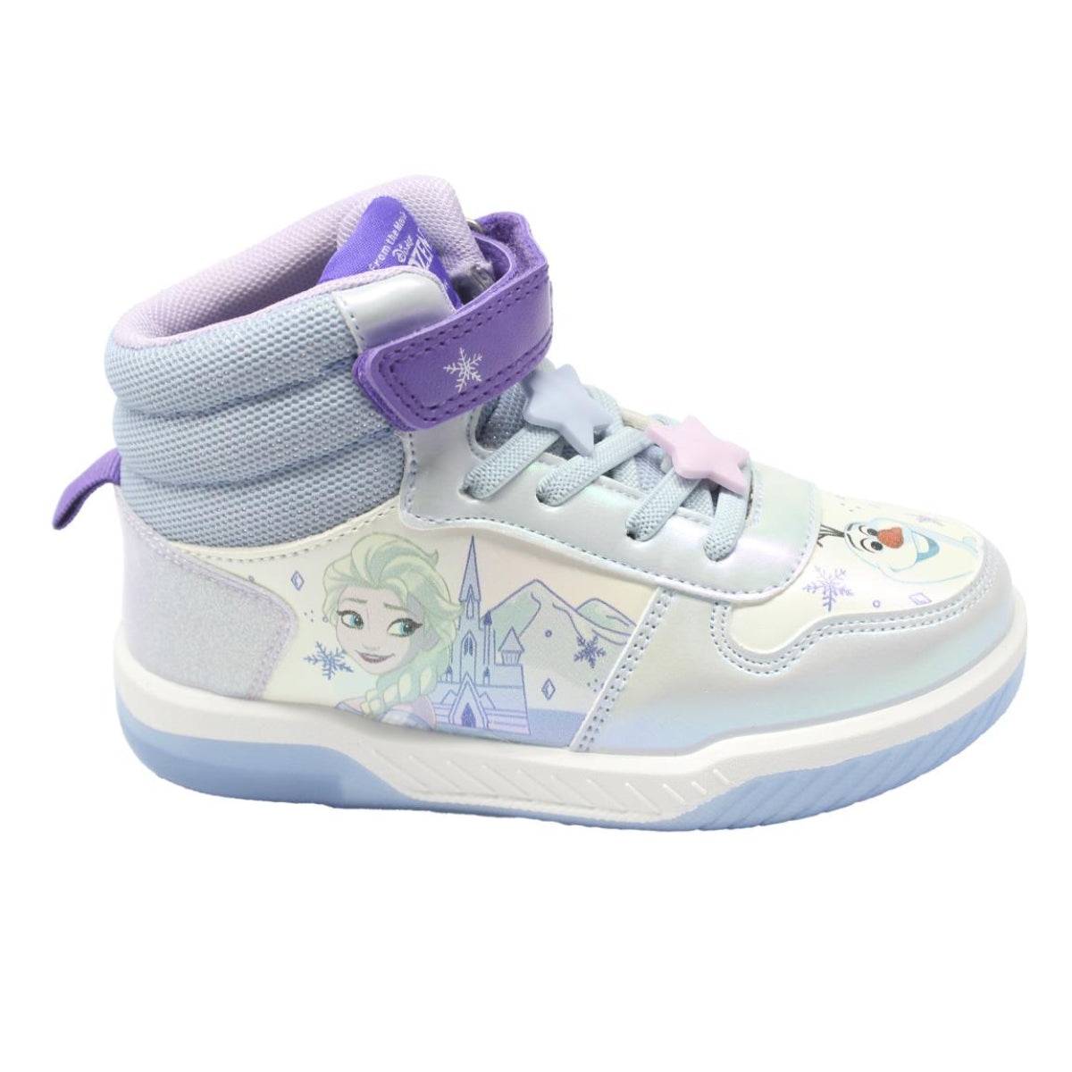 Disney Frozen Kinder Sneaker mit Licht Sportliche Schuhe für Schule Freizeit und Alltag
