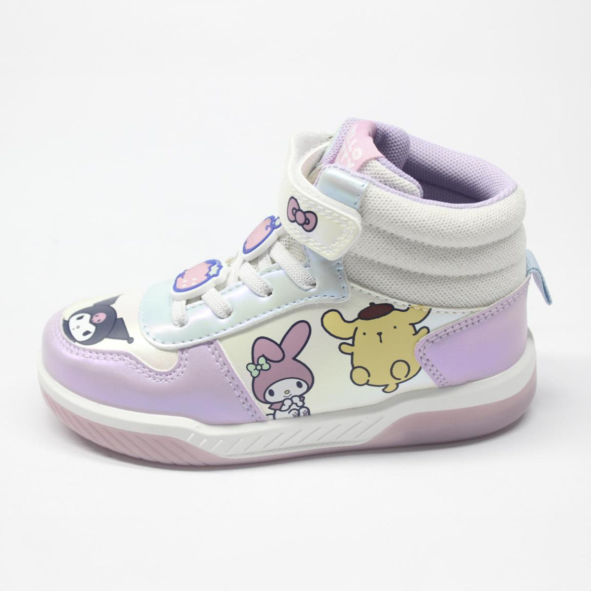 Hello Kitty Kinder Sportschuhe mit Licht im Basketball Stil Ideal für Spielen Ausflüge Schule