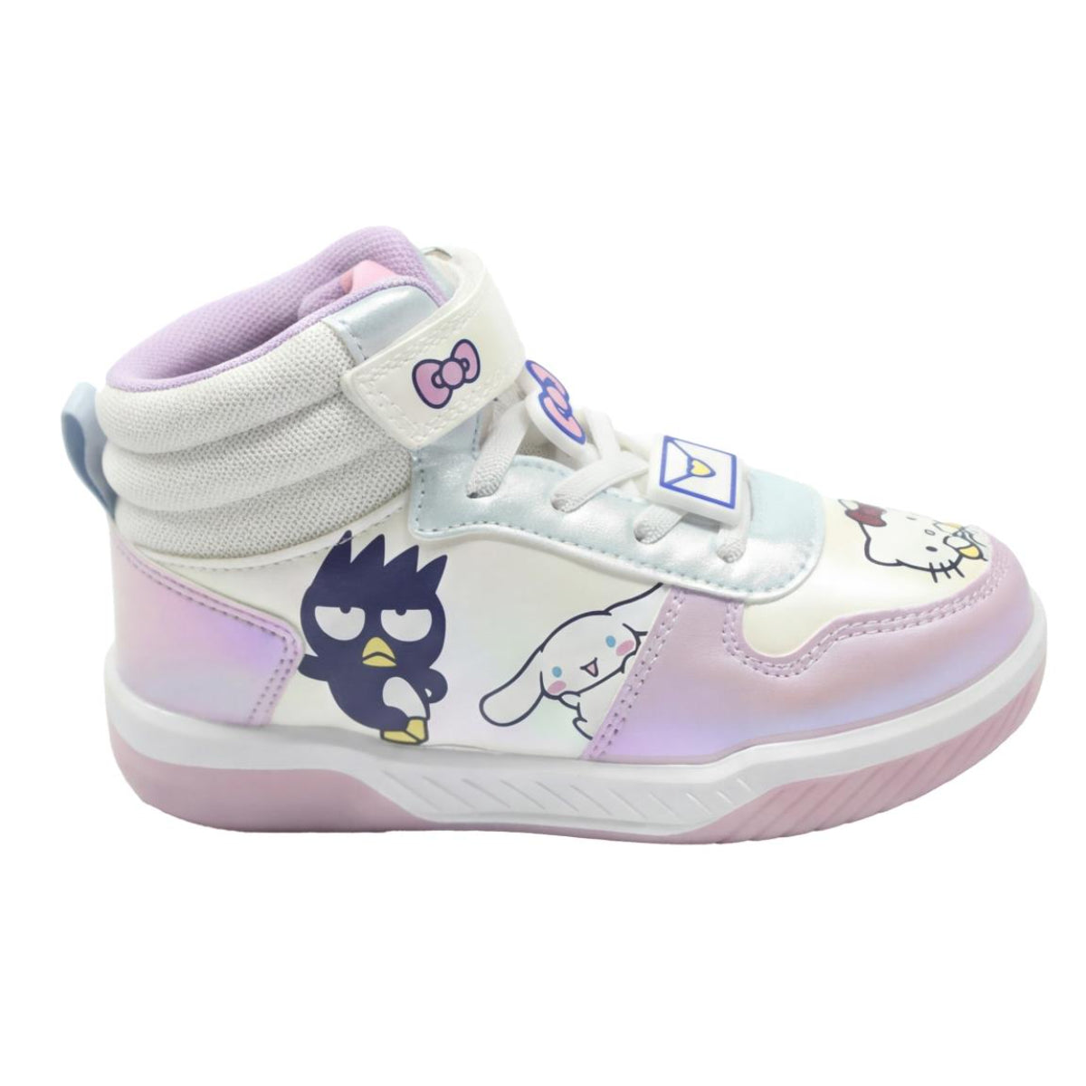 Hello Kitty Kinder Sportschuhe mit Licht im Basketball Stil Ideal für Spielen Ausflüge Schule