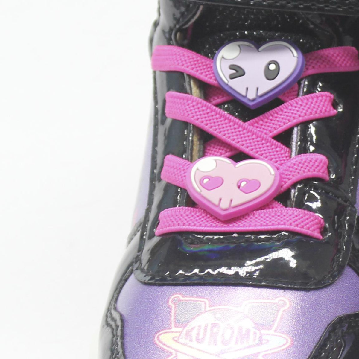 Kuromi Kinder Sportschuhe mit Licht im Basketball Stil Ideal für Spielen Ausflüge Schule
