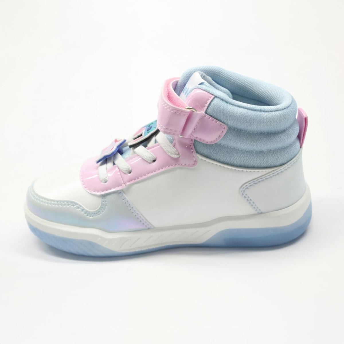 Disney Stitch Leuchtschuhe Kinder Sneaker im Basketball Look