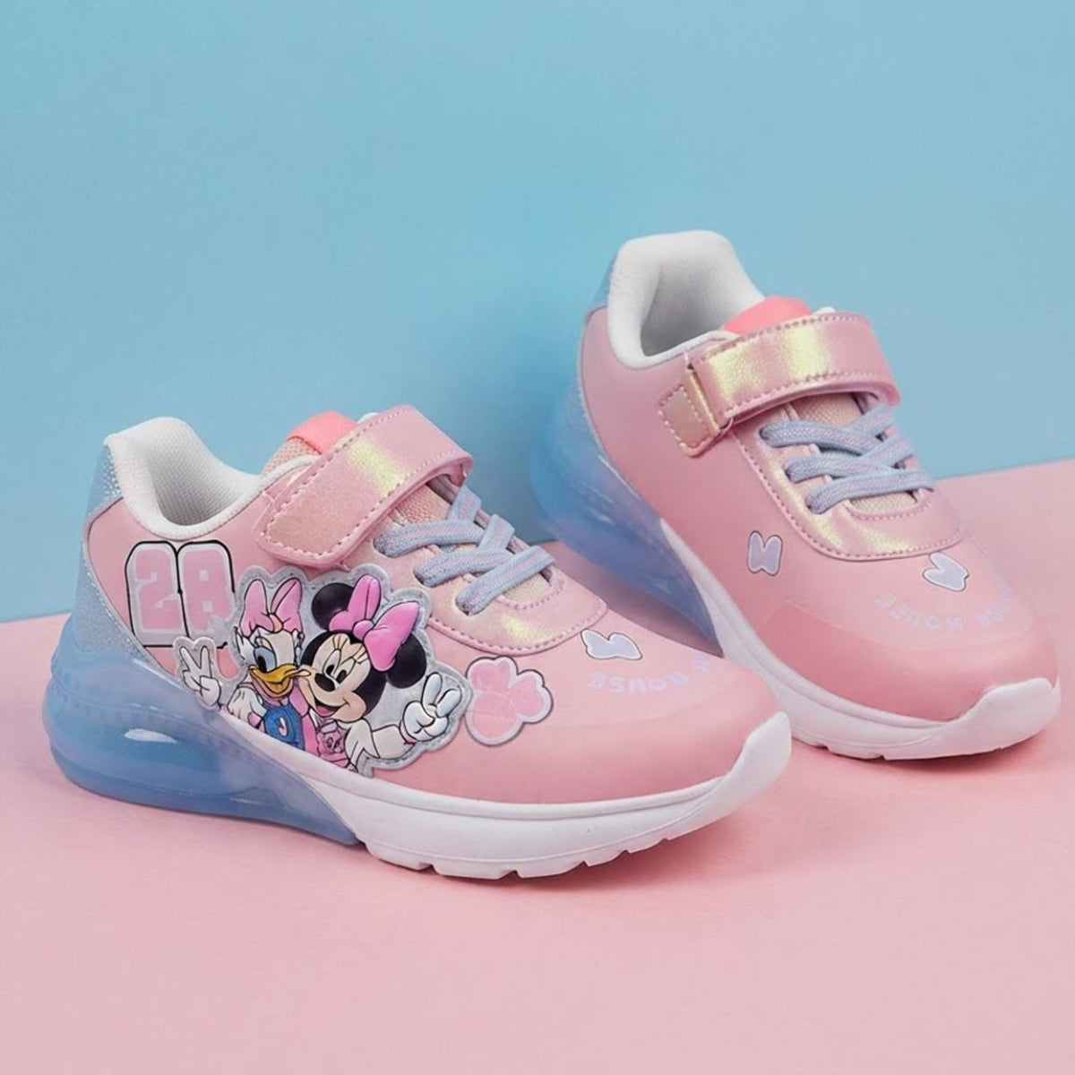 Disney Minnie Mouse Sneaker Kinder Leuchtschuhe mit besonderem Sohlen Design