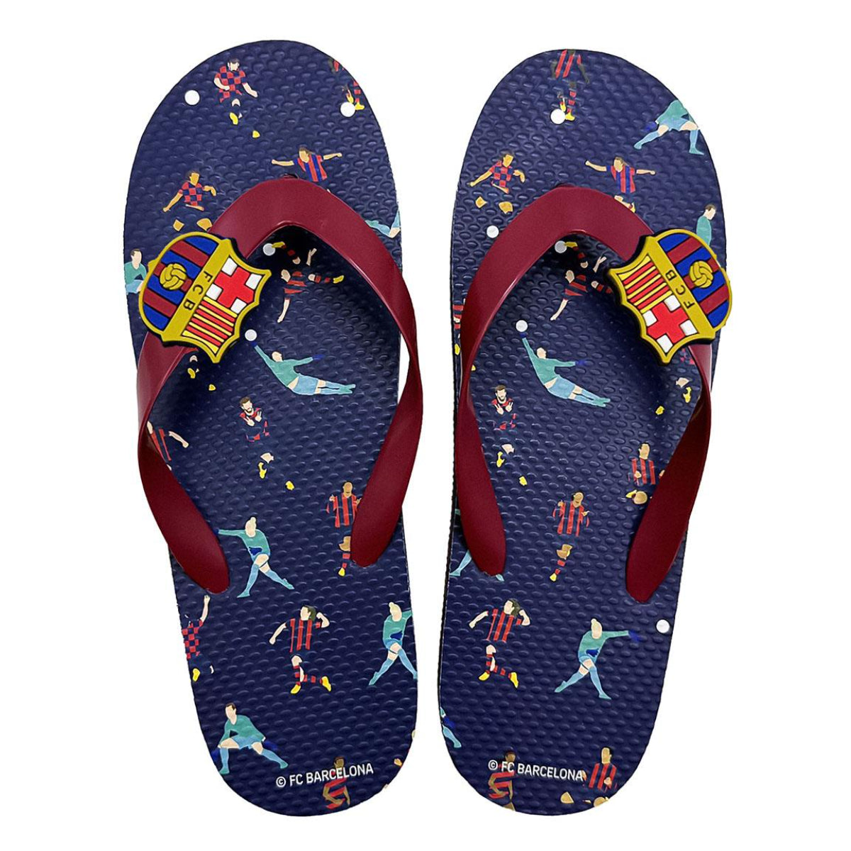 FC Barcelona Flip Flops Erwachsene Badeschuhe Sommer Sandalen Freizeit Schuhe