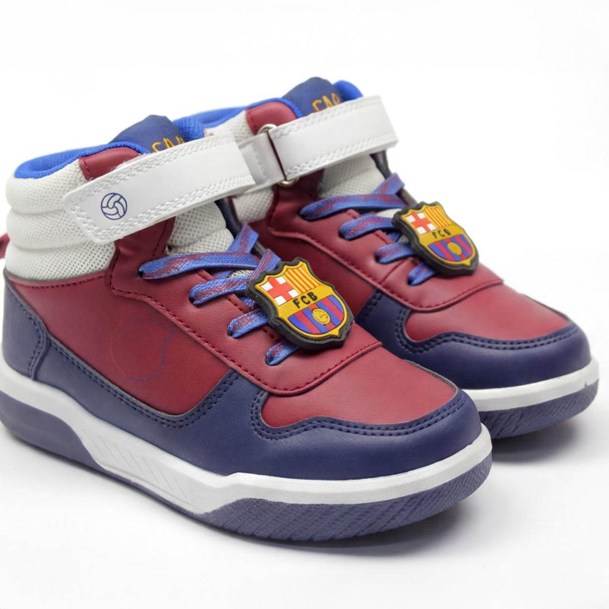 FC Barcelona Kinder Sneaker mit Licht Sportliche Schuhe für Schule Freizeit und Alltag