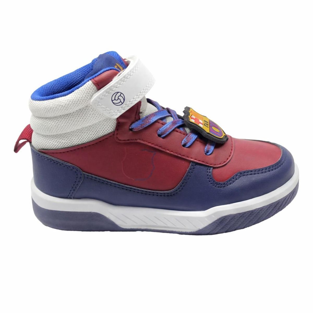 FC Barcelona Kinder Sneaker mit Licht Sportliche Schuhe für Schule Freizeit und Alltag