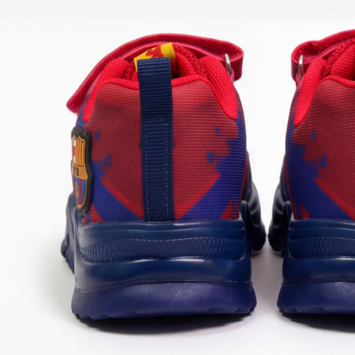 FC Barcelona Kinder Sneaker mit Licht Sportliche Schuhe für Schule Freizeit und Alltag