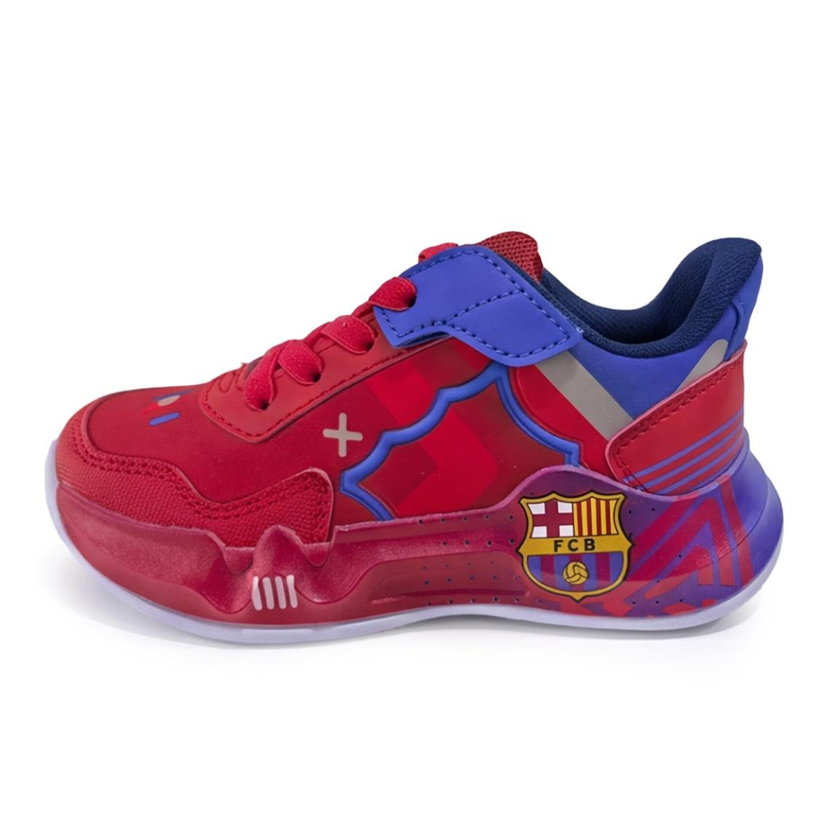 FC Barcelona Kinder Sneaker Sportschuhe Freizeitschuhe mit Fan Design