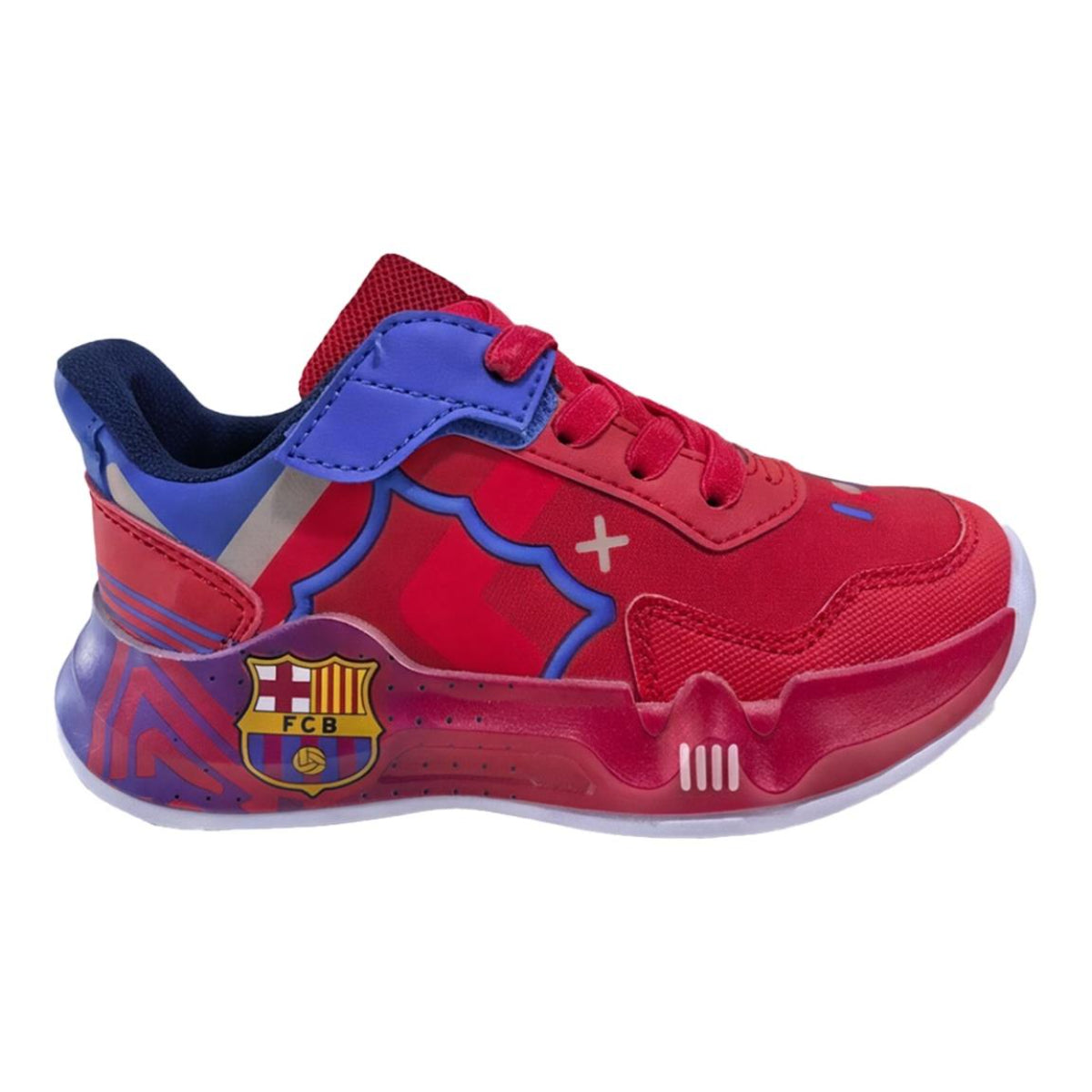FC Barcelona Kinder Sneaker Sportschuhe Freizeitschuhe mit Fan Design