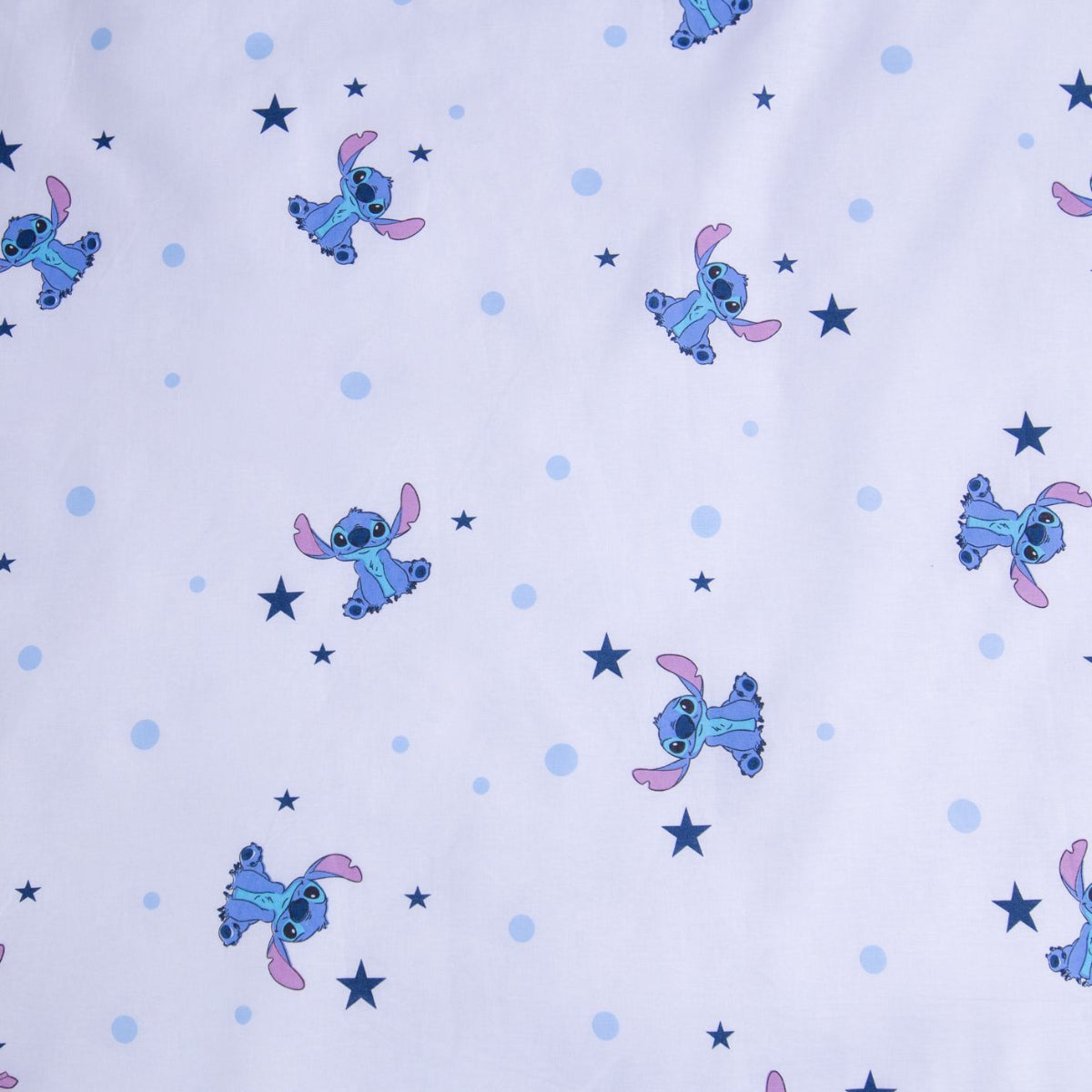 Lilo & Stitch Kinderbettwäsche Set 100x135 + 40x60 cm Baumwolle Wolkenmotiv