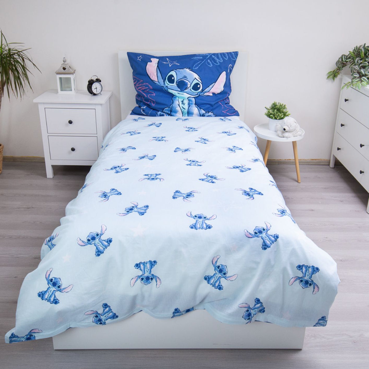 Disney Lilo & Stitch Bettwäsche Aloha Design 140x200 cm 70x90 cm Baumwolle