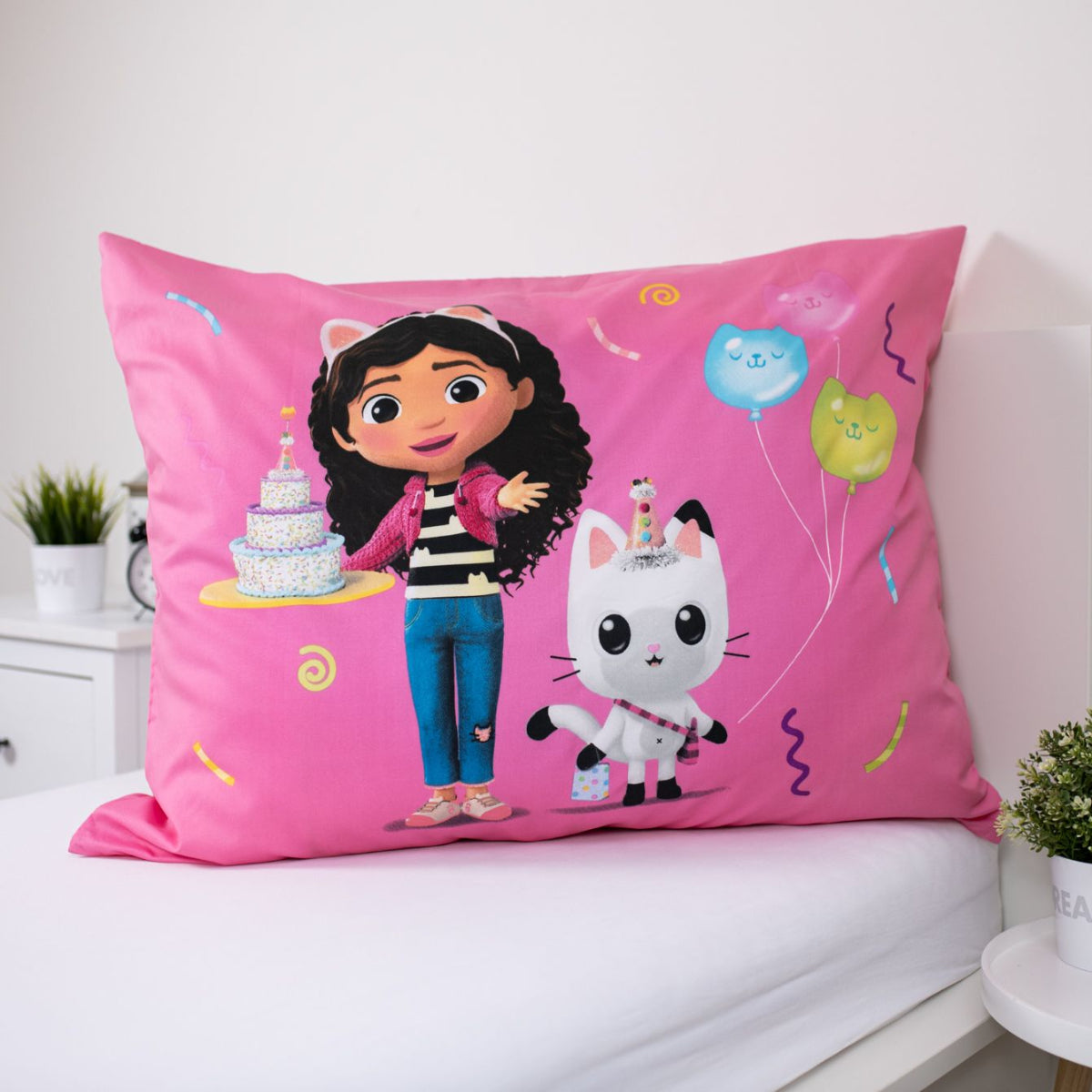 Gabby’s Dollhouse Bettwäsche Set 140 x 200 cm und 70 x 90 cm
