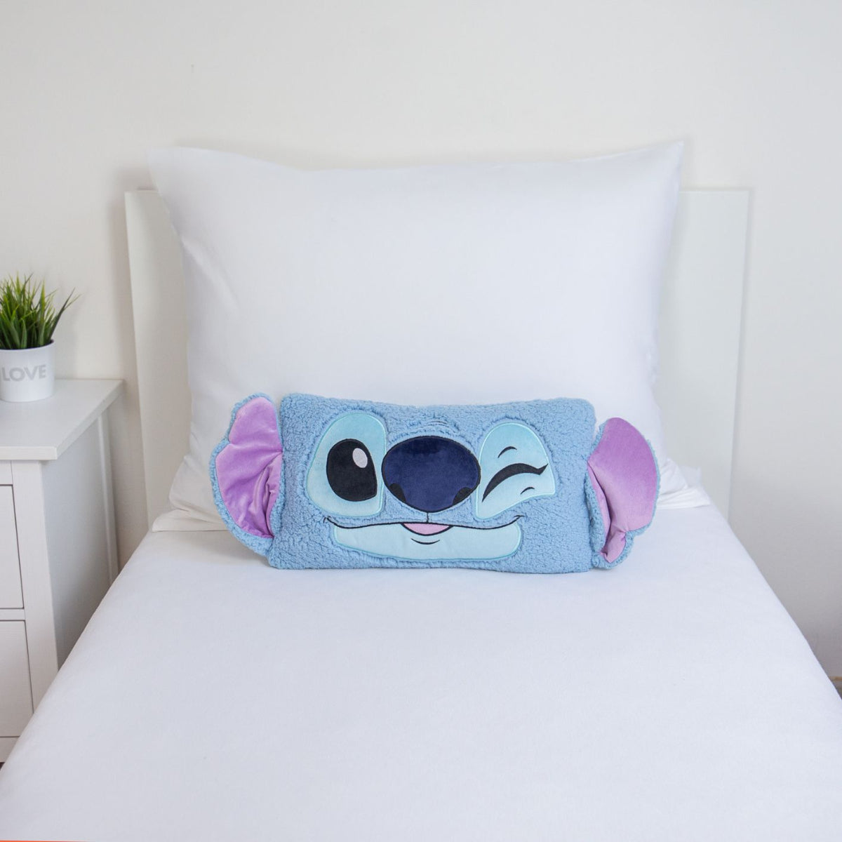 Disney Lilo & Stitch 3D Dekokissen Blink für Sofa Bett Kinderzimmer