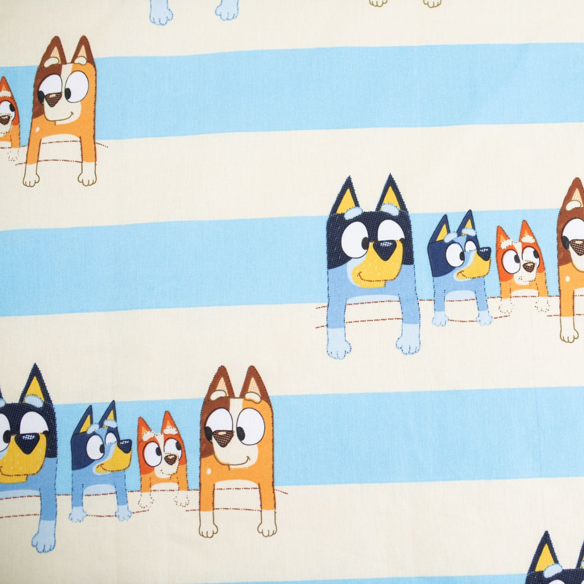 Bluey Baby Bettwäsche Set 100 × 135 cm + 40x60 cm Baumwolle