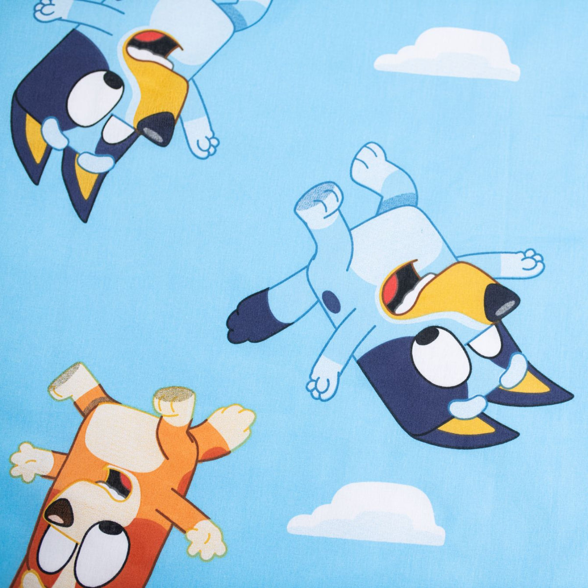 Bluey Baby Bettwäsche Set 100 × 135 cm + 40x60 cm Baumwolle