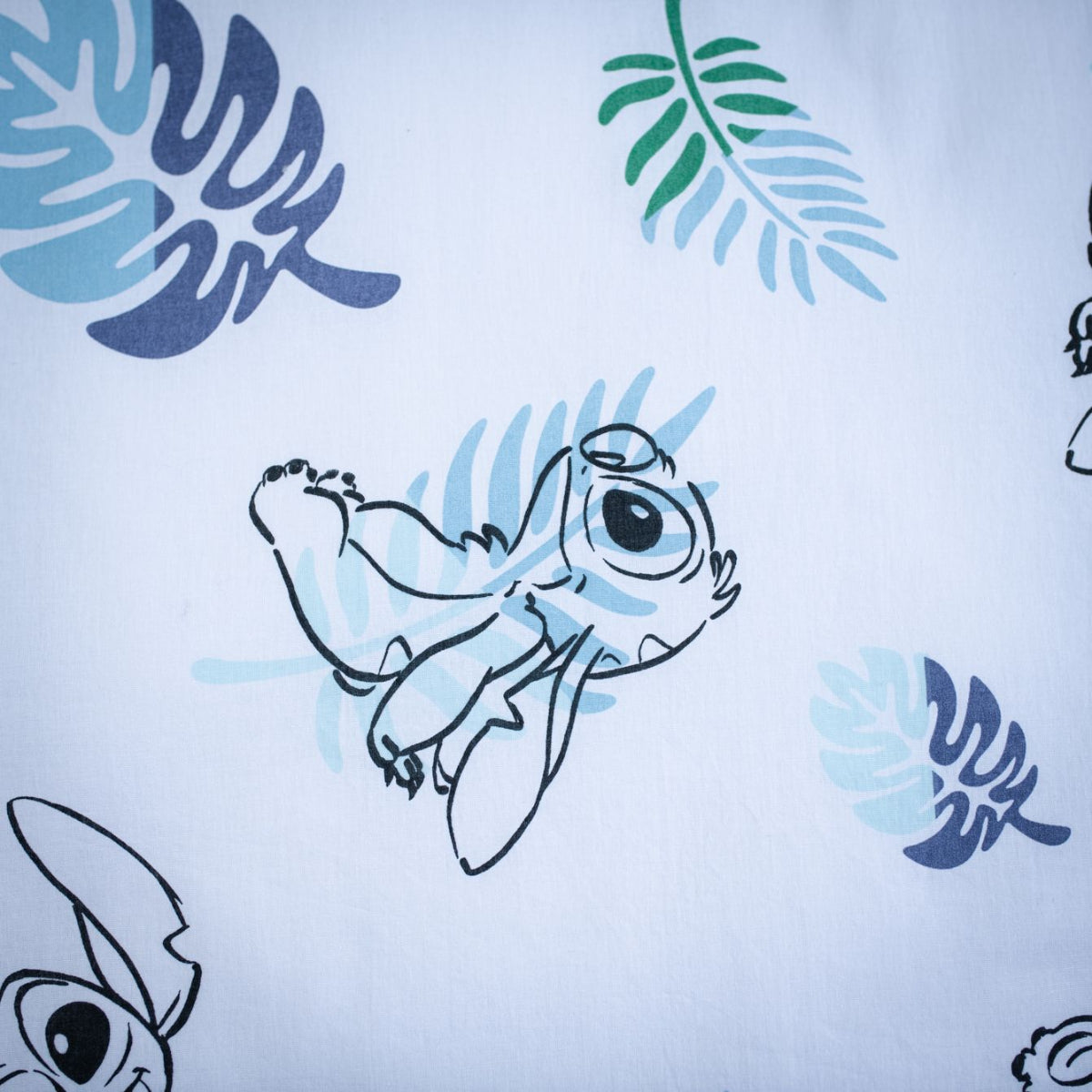 Disney Lilo & Stitch Baby Bettbezug Kinderbettwäsche 100 x 135 + 40 x 60 cm mit Kissenbezug