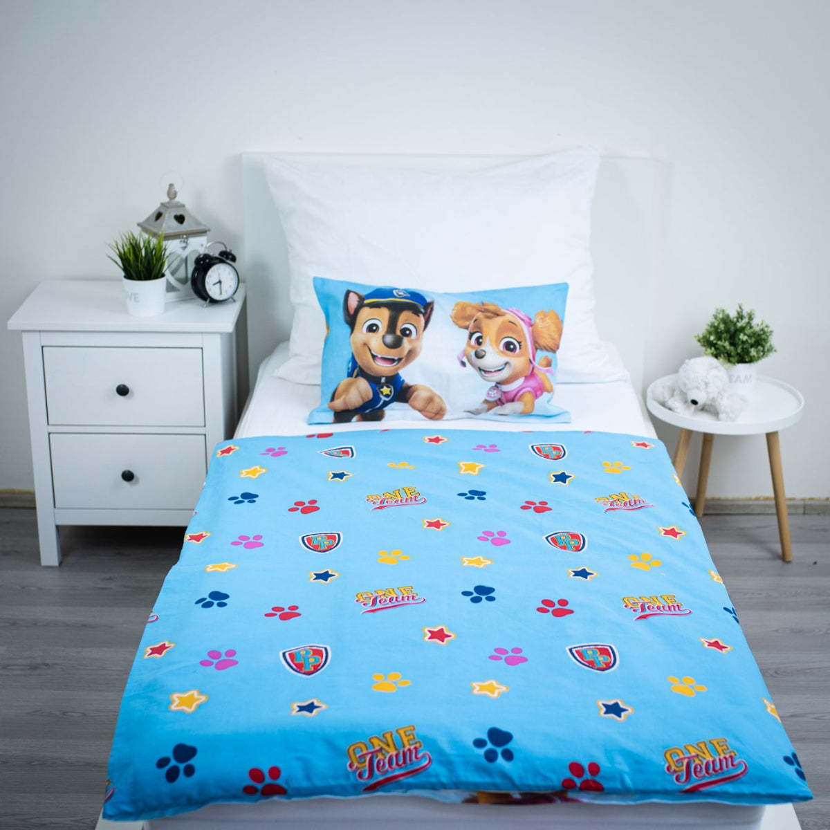Paw Patrol Baby Bettwäsche 100 × 135 cm 40 x 60 cm