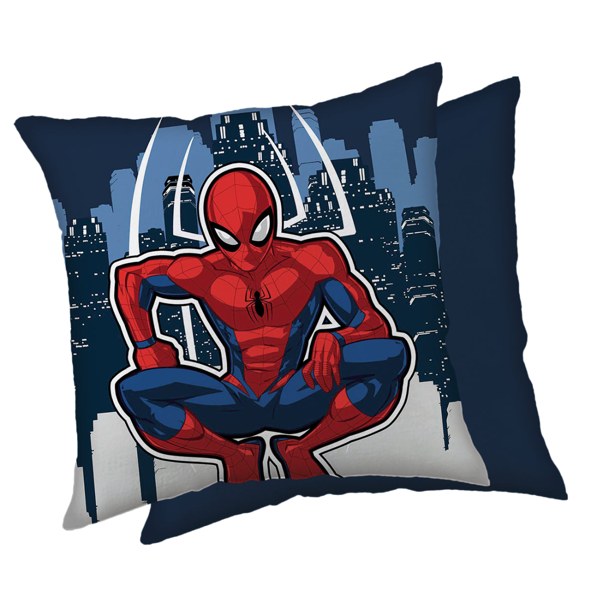 Marvel Spider-Man Blue 07 Sofakissen Dekokissen 40 × 40 cm mit Füllung